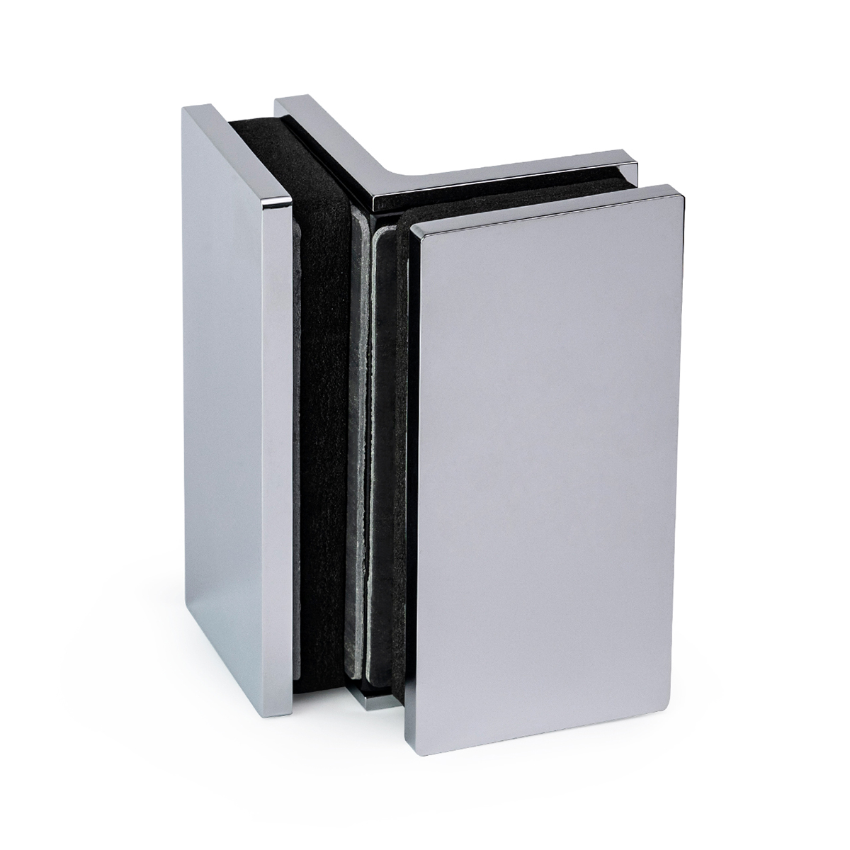 Коннектор Madrid стекло/стекло 90°, хромированный глянцевый ВО 5215434 — изображение 2