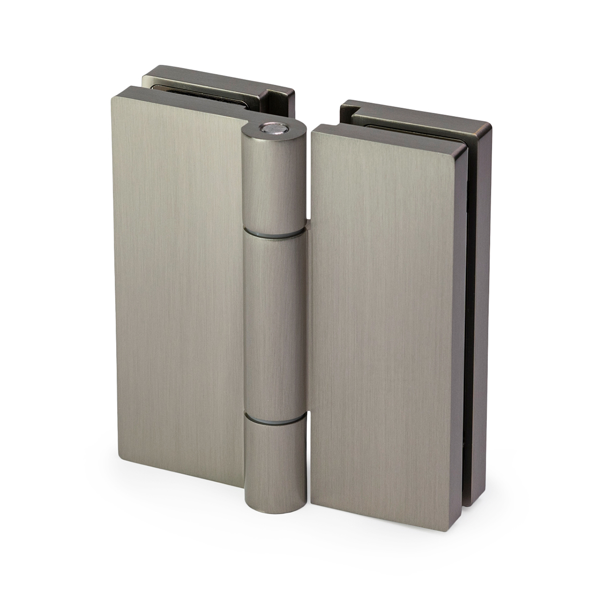 Петля Madrid стекло/стекло 180° внутрь или наружу, шлифованная нержавеющая сталь ВB 5215432S