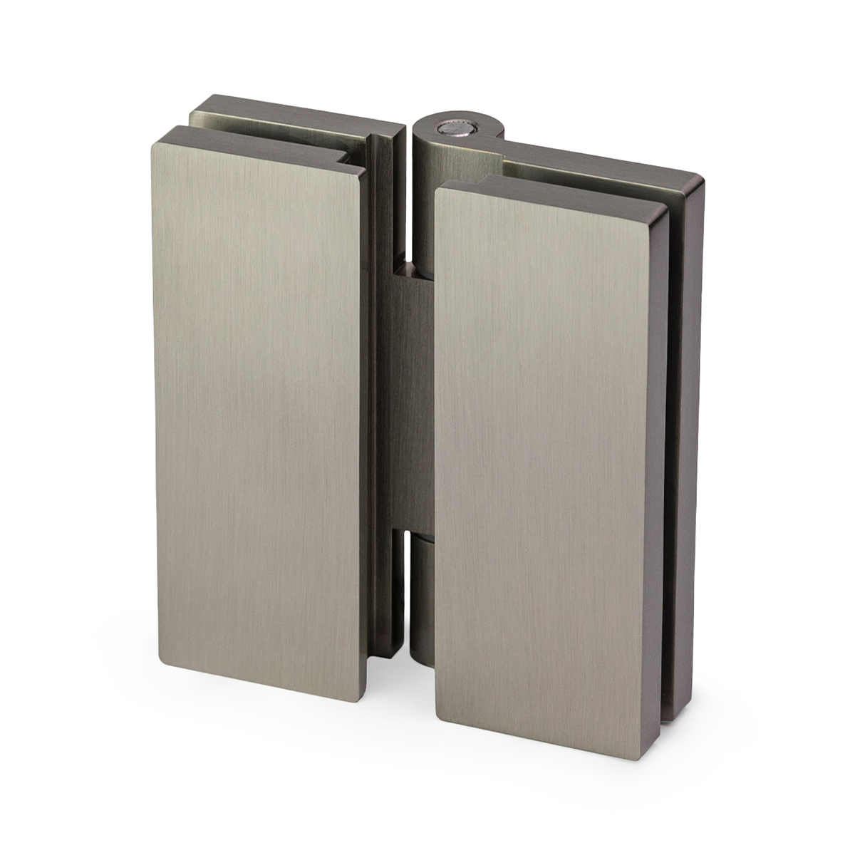 Петля Madrid стекло/стекло 180° внутрь или наружу, шлифованная нержавеющая сталь ВB 5215432S — изображение 4