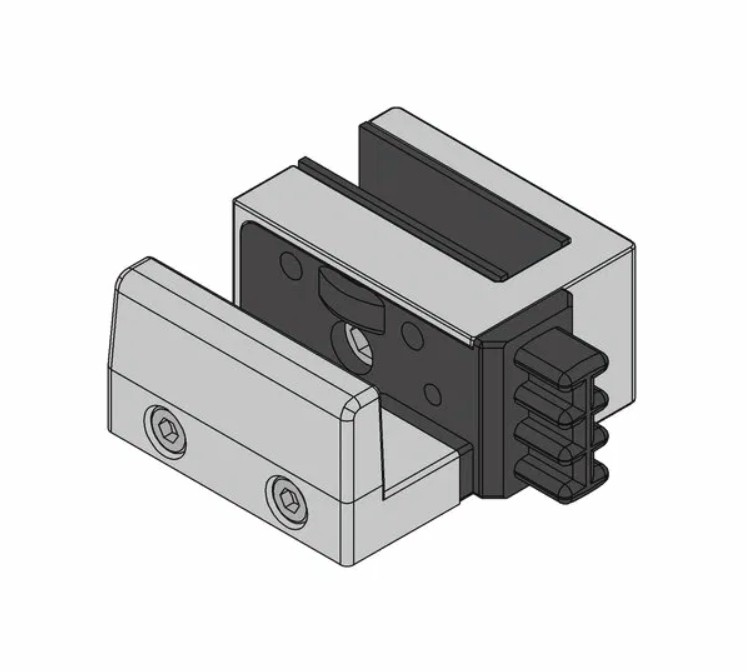 MasterTrack ST напольная направляющая для раздвижной двери, полированный алюминий BO 5700057 — изображение 6