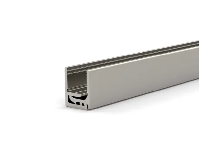 Профиль зажимной 2-х сост. для стекла 8-21,52 мм, 24х30 мм, 3000 мм, под нерж.ст. E4/C31 ВО 5201751